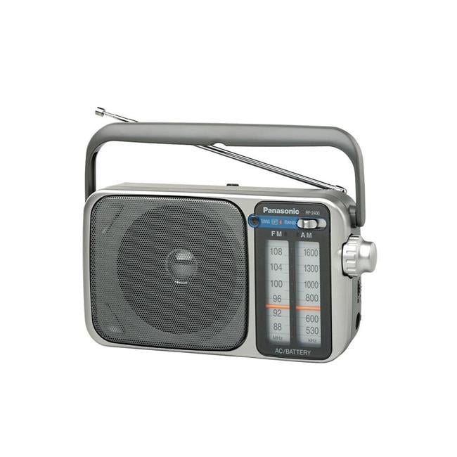 Panasonic RF 2400DPC S AM FM Portable Radio With AC DC Battery