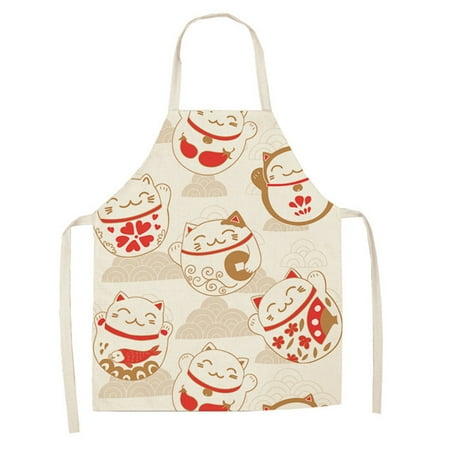 Farfi Kitchen Bib Sleeveless Waterproof Flax Cute Lucky Cats Cooking Apron Baking Accessories (Type 5)
Farfi Kitchen Bib Sleeveless Waterproof Flax Cute Lucky Cats Cooking Apron Baking Accessories (Type 5)