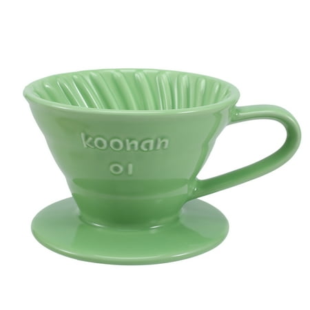 Ceramic Hand Brew Coffee Filter Cup Conical Filter Coffee Dripper Kit Household Coffee Appliance Pour over Coffee Stand C
Ceramic Hand Brew Coffee Filter Cup Conical Filter Coffee Dripper Kit Household Coffee Appliance Pour over Coffee Stand C