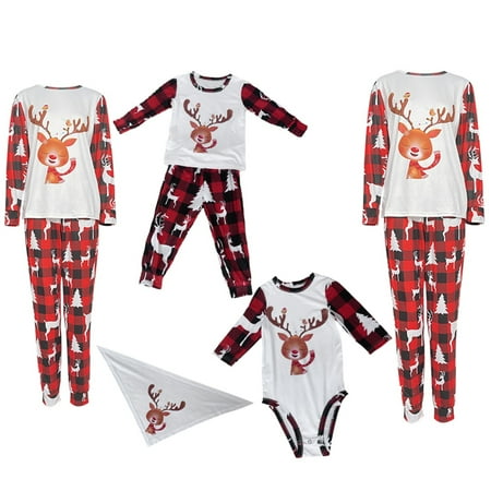 FOCUSNORM Family Matching Christmas Pajamas Set Adult Women Kids Reindeer Print Sleepwear Nightwear Outfits
FOCUSNORM Family Matching Christmas Pajamas Set Adult Women Kids Reindeer Print Sleepwear Nightwear Outfits