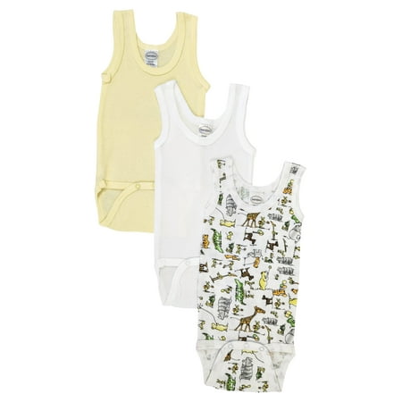 Bambini Layette Unisex Baby 3 Pc Onezies and Tank Tops