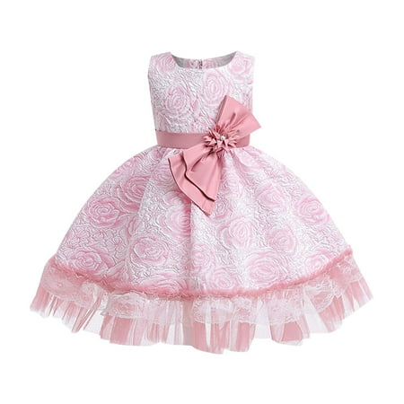 JAHH Children s Lightweight Dresses Toddler Kids Girls Sleeveless Floral Mesh Tutu Princess Prom Party O Neck Tulle Bow Mini Dress(4-5 Years Pink)
JAHH Children s Lightweight Dresses Toddler Kids Girls Sleeveless Floral Mesh Tutu Princess Prom Party O Neck Tulle Bow Mini Dress(4-5 Years Pink)