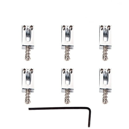 Guitar Saddles Bridge Parts Electric Style Replacement Tremolo Saddle Wrench