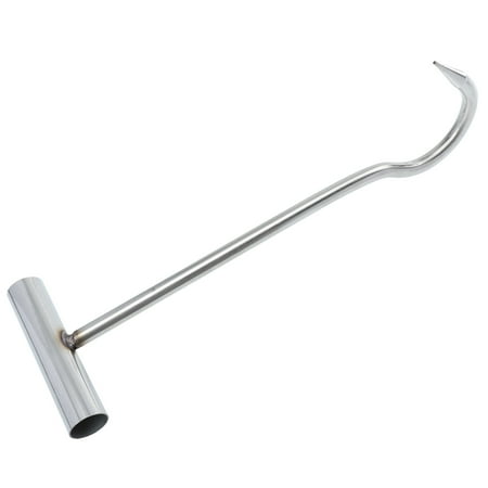 NUOLUX Stainless Steel Meat Hook T Shaped Boning Hook Multipurpose Butcher Shop Tool
NUOLUX Stainless Steel Meat Hook T Shaped Boning Hook Multipurpose Butcher Shop Tool