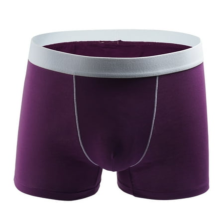 BIZIZA Male Stretch Soft Briefs for Men Breathable Pouch Underwear Comfort Trunks Purple L
BIZIZA Male Stretch Soft Briefs for Men Breathable Pouch Underwear Comfort Trunks Purple L