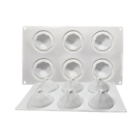 Catinbow Diamond Shaped Cake Baking Mold Reusable Silicone Moulds 1Pcs Suitable for Puddings Mousse Cakes Muffins Cupcakes Chocolate and Candy DIY Baking 30x17cm amiable
Catinbow Diamond Shaped Cake Baking Mold Reusable Silicone Moulds 1Pcs Suitable for Puddings Mousse Cakes Muffins Cupcakes Chocolate and Candy DIY Baking 30x17cm amiable