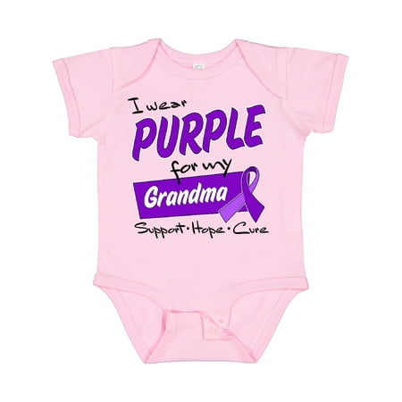 Inktastic I Wear Purple for My Grandma-Support Hope Cure Gift Baby Boy or Baby Girl Bodysuit
Inktastic I Wear Purple for My Grandma-Support Hope Cure Gift Baby Boy or Baby Girl Bodysuit