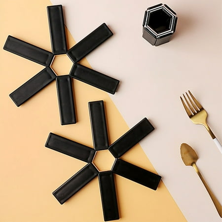 Travelwant 2Packs Trivet for Hot Pots and Pans Cross Silicone Foldable Large Trivets for Hot Dishes and Iron Trivet Set for Christmas Turkey
Travelwant 2Packs Trivet for Hot Pots and Pans Cross Silicone Foldable Large Trivets for Hot Dishes and Iron Trivet Set for Christmas Turkey