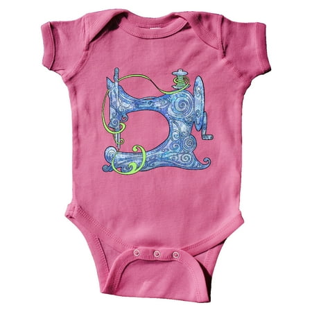 Inktastic Stylized Vintage Sewing Machine in Blue Gift Baby Boy or Baby Girl Bodysuit
Inktastic Stylized Vintage Sewing Machine in Blue Gift Baby Boy or Baby Girl Bodysuit
