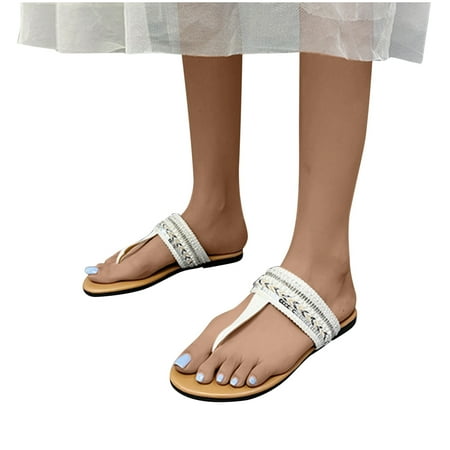 Flip Flops for Women Girls Thong Slide Sandals - Summer Dressy Bohemian Travel Flat Sandals Cute Low Wedge Summer Open Toe Sandal Shoes
Flip Flops for Women Girls Thong Slide Sandals - Summer Dressy Bohemian Travel Flat Sandals Cute Low Wedge Summer Open Toe Sandal Shoes