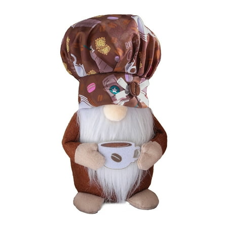 Wanwan Gnome Doll Chef Hat Reusable Cloth Cute Desktop Coffee Plush Faceless Doll Windowsill Decor
Wanwan Gnome Doll Chef Hat Reusable Cloth Cute Desktop Coffee Plush Faceless Doll Windowsill Decor