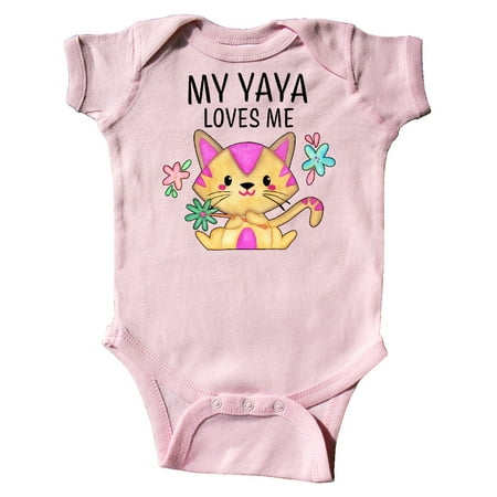 Inktastic My Yaya Loves Me with Cute Kitten and Flowers Gift Baby Boy or Baby Girl Bodysuit
Inktastic My Yaya Loves Me with Cute Kitten and Flowers Gift Baby Boy or Baby Girl Bodysuit
