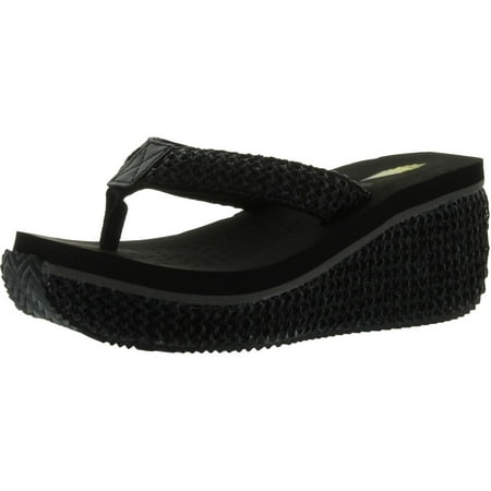 Volatile Women s Island Sandal Black 8