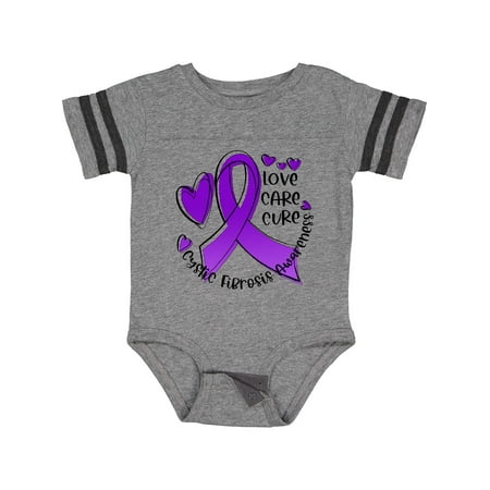 Inktastic Love Care Cure Cystic Fibrosis Awareness Purple Ribbon Boys or Girls Baby Bodysuit
Inktastic Love Care Cure Cystic Fibrosis Awareness Purple Ribbon Boys or Girls Baby Bodysuit