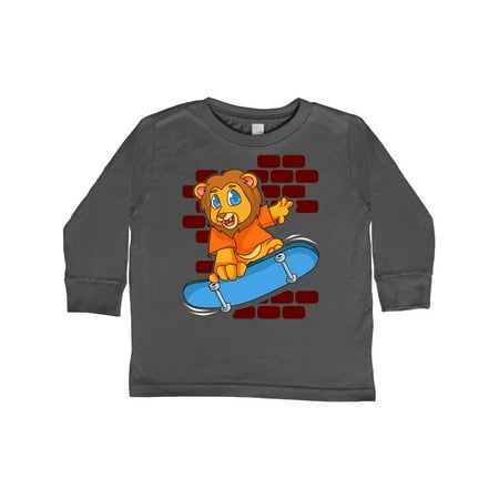 Inktastic Skateboarding Lion Cute Skater Gift Toddler Boy or Toddler Girl Long Sleeve T-Shirt 
Inktastic Skateboarding Lion Cute Skater Gift Toddler Boy or Toddler Girl Long Sleeve T-Shirt