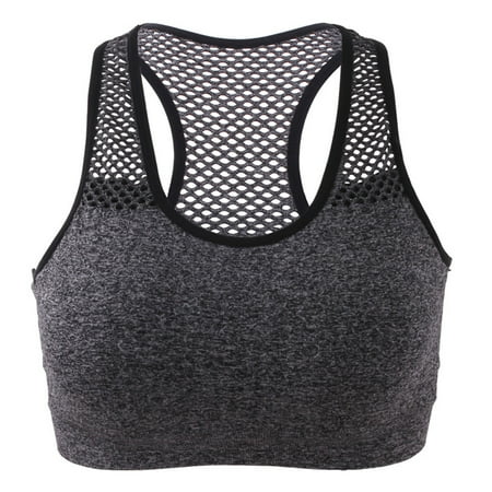 ZMHEGW High Impact Sports Bras for Women Wire-Free Yoga Sports Bras Solid Print Grey M
ZMHEGW High Impact Sports Bras for Women Wire-Free Yoga Sports Bras Solid Print Grey M