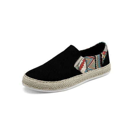 Gomelly Mens Espadrille Loafer Slip On Loafers Round Toe Flats Breathable Skate Shoes Sport Walking Casual Shoe Black with Plush Lined 7
Gomelly Mens Espadrille Loafer Slip On Loafers Round Toe Flats Breathable Skate Shoes Sport Walking Casual Shoe Black with Plush Lined 7