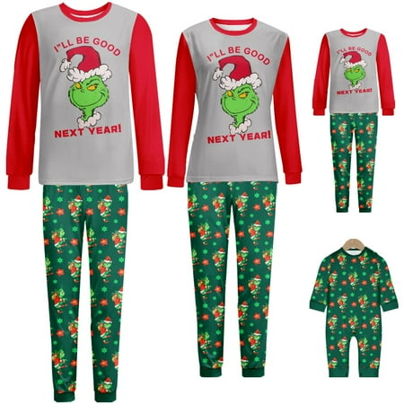 Grinch Matching Family Christmas Grinch Christmas Holiday PJs for Women Men Sleepwear
Grinch Matching Family Christmas Grinch Christmas Holiday PJs for Women Men Sleepwear