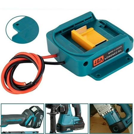 Battery Adapter Power Mount Connector Fit For makita 18V Dock Holder with Wires
Battery Adapter Power Mount Connector Fit For makita 18V Dock Holder with Wires