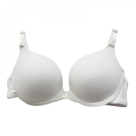 Clearance!Wire Free Plunge Bra Women Front Closure One Piece Padded Seamless Bralette Women Lingerie Underwear Push Up Bras White 36B/80B
Clearance!Wire Free Plunge Bra Women Front Closure One Piece Padded Seamless Bralette Women Lingerie Underwear Push Up Bras White 36B/80B