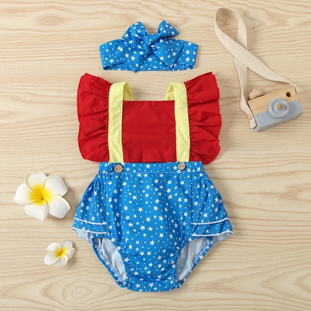 Hunpta Infant Baby Girls Ruffle Star Printed Backless Romper Bodysuit+Headbands Outfits
Hunpta Infant Baby Girls Ruffle Star Printed Backless Romper Bodysuit+Headbands Outfits