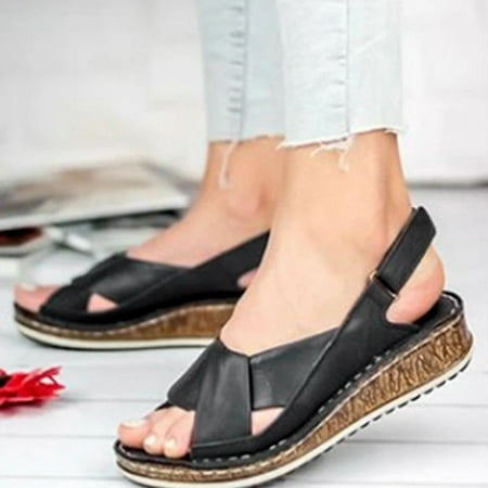 〖Yilirongyumm〗 Black 42 Sandals Women Ladies Summer Hollow Out Wedge Buckle Sandals Casual Shoes
〖Yilirongyumm〗 Black 42 Sandals Women Ladies Summer Hollow Out Wedge Buckle Sandals Casual Shoes