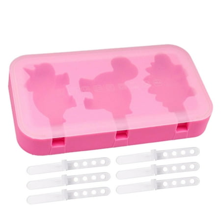 AIXING Ice Cream Silicone Mold | Cartoon Silicone Ice Pop Mould with Sticks & Cover | Kitchen Gadgets DIY Homemade Bar Mold for Party Yogurt Juice Smoothies
AIXING Ice Cream Silicone Mold | Cartoon Silicone Ice Pop Mould with Sticks & Cover | Kitchen Gadgets DIY Homemade Bar Mold for Party Yogurt Juice Smoothies