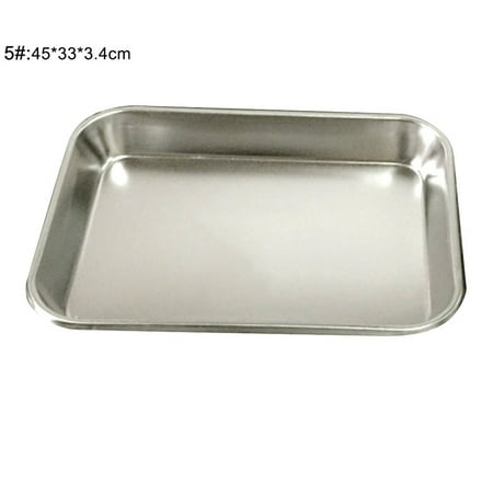 GYMNASTIKA Baking Tray Rectangle Bakeware Oven Pan Cake Cookies Pizza Stainless Steel Baking Tray Plate
GYMNASTIKA Baking Tray Rectangle Bakeware Oven Pan Cake Cookies Pizza Stainless Steel Baking Tray Plate