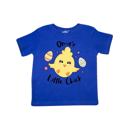 Inktastic Happy Easter Oma s Little Chick Gift Toddler Toddler Girl T-Shirt