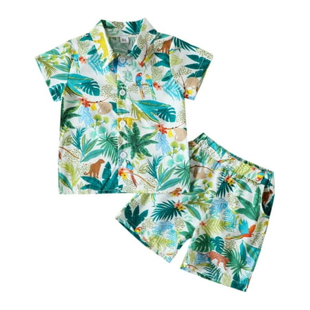 Toddler Boys Summer Short Sleeve Vacation Lovely Leaf Printed Tops Shorts 2PCS Outfits Clothes Set Child Clothing Streetwear Dailywear Outwear
Toddler Boys Summer Short Sleeve Vacation Lovely Leaf Printed Tops Shorts 2PCS Outfits Clothes Set Child Clothing Streetwear Dailywear Outwear