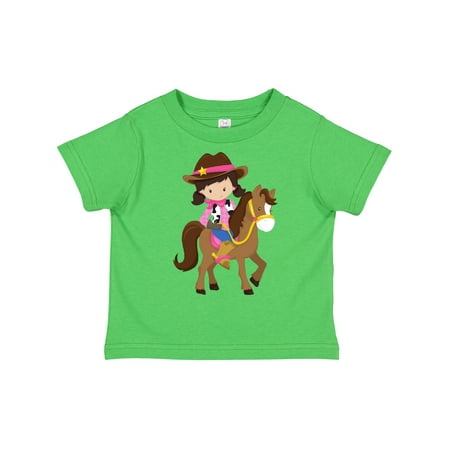 Inktastic Cowgirl Sheriff Horse Western Brown Hair Gift Toddler Toddler Girl T-Shirt
Inktastic Cowgirl Sheriff Horse Western Brown Hair Gift Toddler Toddler Girl T-Shirt