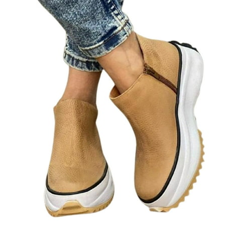 Fashion Casual Waterproof High Top Platform Women Shoes Comfortable Zipper Boots Fashion Women s Round Toe Lace Up Ankle Boots 43 Khaki
Fashion Casual Waterproof High Top Platform Women Shoes Comfortable Zipper Boots Fashion Women s Round Toe Lace Up Ankle Boots 43 Khaki