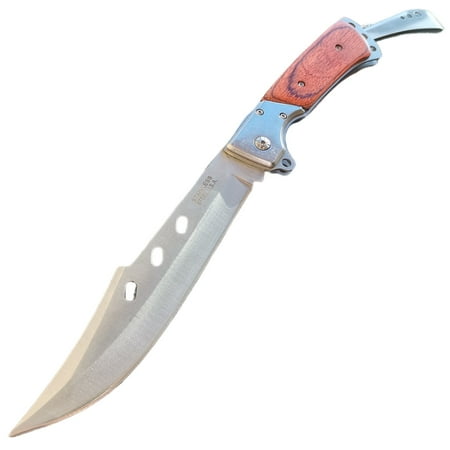 Wood Handle Outdoor Knife Stainless Steel Blade Folding Knife Fishing Camping Knife Emergency Tool Fruit Knife
Wood Handle Outdoor Knife Stainless Steel Blade Folding Knife Fishing Camping Knife Emergency Tool Fruit Knife