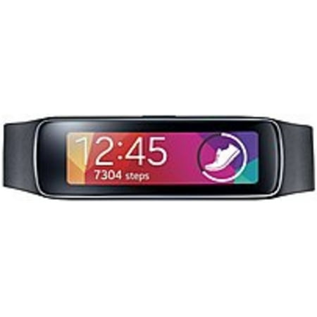 Samsung Gear Fit SM-R3500ZKAXAR Smartwatch - 1.84-inch Super (Refurbished)