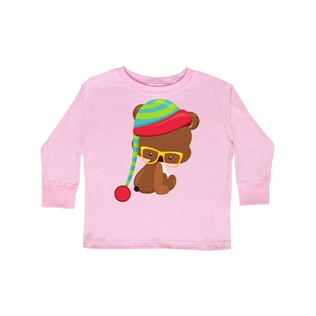 Inktastic Hipster Bear Bear With Glasses Hat Brown Bear Gift Toddler Boy or Toddler Girl Long Sleeve T-Shirt
Inktastic Hipster Bear Bear With Glasses Hat Brown Bear Gift Toddler Boy or Toddler Girl Long Sleeve T-Shirt