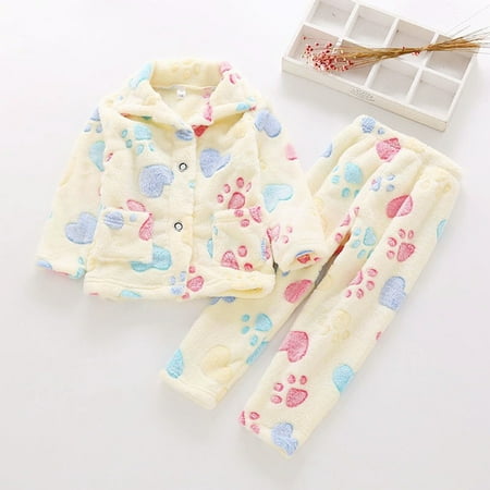 DAETIROS Sleepwear Soft Breathable Toddler Baby Boys Girls Cartoon (12M-8T) Warm Funny Pajama Sets Yellow
DAETIROS Sleepwear Soft Breathable Toddler Baby Boys Girls Cartoon (12M-8T) Warm Funny Pajama Sets Yellow