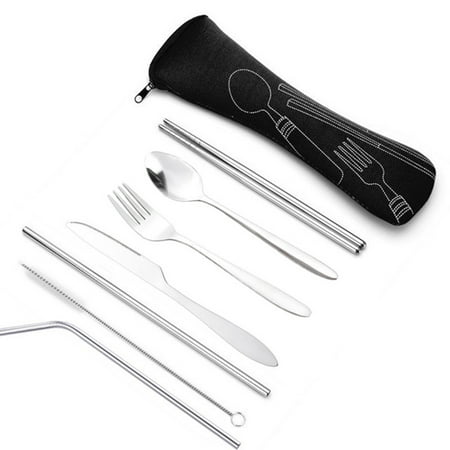 Lieonvis Stainless Steel Tableware Kit Cutlery Set Portable Camping Office Travel Dinnerware Kitchen Knife Fork Spoon Chopsticks Dining Utensils
Lieonvis Stainless Steel Tableware Kit Cutlery Set Portable Camping Office Travel Dinnerware Kitchen Knife Fork Spoon Chopsticks Dining Utensils