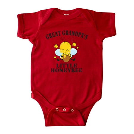 Inktastic Cute Bee Great Grandpa s Little Honeybee with Stars Gift Baby Boy or Baby Girl Bodysuit
Inktastic Cute Bee Great Grandpa s Little Honeybee with Stars Gift Baby Boy or Baby Girl Bodysuit