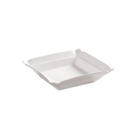 Times Square Square Soup Plate 16 Oz. 8 Sq. X 2 H Porcelain White