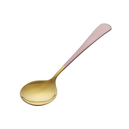 Sunisery Household Stainless Steel Soup Spoon Round Head Large Gold Spoons
Sunisery Household Stainless Steel Soup Spoon Round Head Large Gold Spoons