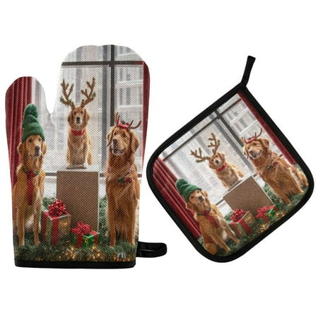 2pcs kitchen insulation gloves Oven Mitts and Pot Holders Sets Heat Resistant kitchen insulation pad Three Dogs
2pcs kitchen insulation gloves Oven Mitts and Pot Holders Sets Heat Resistant kitchen insulation pad Three Dogs