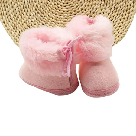 Newborn Infant Baby Girls Warm Booties Crib Boots Soft Anti-Slip Sole Winter Button Flats Snow Boots
Newborn Infant Baby Girls Warm Booties Crib Boots Soft Anti-Slip Sole Winter Button Flats Snow Boots