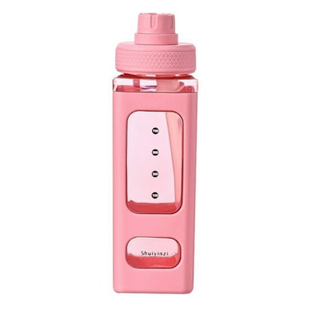 RUNOLIG Portable Kawaii Water Bottle With Straw And Lid Sticker Sport Square Drinking Bottle For Kids/Girl/Adult
RUNOLIG Portable Kawaii Water Bottle With Straw And Lid Sticker Sport Square Drinking Bottle For Kids/Girl/Adult