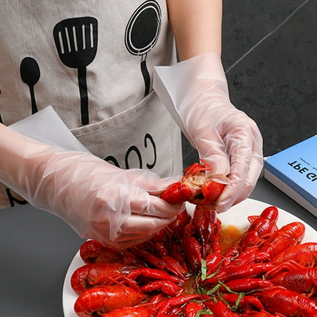 Poseidon 100Pcs/Set Disposable Gloves Soft Elasticity TPE Stretchable Food Service Gloves for Home
Poseidon 100Pcs/Set Disposable Gloves Soft Elasticity TPE Stretchable Food Service Gloves for Home