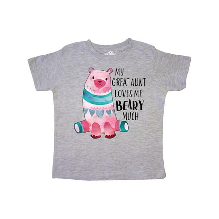 Inktastic My Great Aunt Loves Me Beary Much with Cute Bear Gift Toddler Boy or Toddler Girl T-Shirt
Inktastic My Great Aunt Loves Me Beary Much with Cute Bear Gift Toddler Boy or Toddler Girl T-Shirt