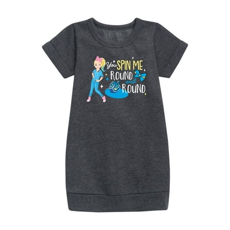 JoJo Siwa - You Spin Me Round And Round - Toddler And Youth Girls Fleece Dress
JoJo Siwa - You Spin Me Round And Round - Toddler And Youth Girls Fleece Dress