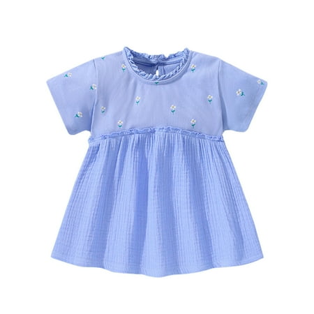 B91xZ T Shirts for Youth Girls Summer Small And Medium Sized Girls New Solid Color Flower Print Short Sleeved Round Neck T Size 3-4 Years
B91xZ T Shirts for Youth Girls Summer Small And Medium Sized Girls New Solid Color Flower Print Short Sleeved Round Neck T Size 3-4 Years