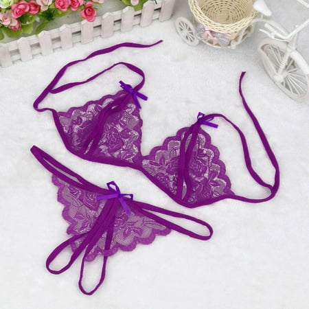 3PC Lingerie Set For Women Lady Lingerie Lace Underwear Sleepwear G String Lingerie
3PC Lingerie Set For Women Lady Lingerie Lace Underwear Sleepwear G String Lingerie