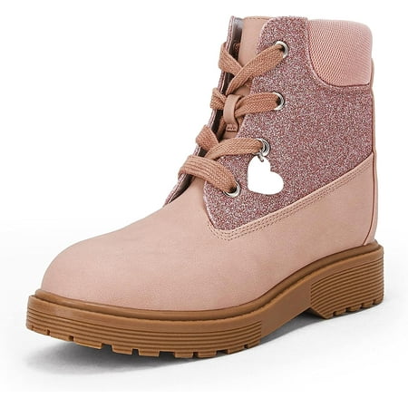 Girls Side Zipper Lace Up Ankle Boots Fashion Glitter Combat Winter Shoes Toddler/Little Kid/Big Kid
Girls Side Zipper Lace Up Ankle Boots Fashion Glitter Combat Winter Shoes Toddler/Little Kid/Big Kid