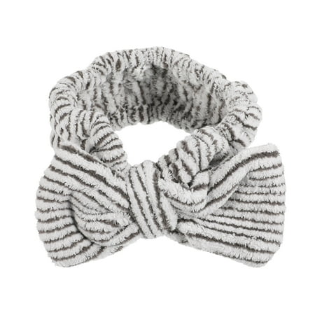 NUOLUX Makeup Headband Striped Bowknot Shower Spa Facial Headband for Washing Face
NUOLUX Makeup Headband Striped Bowknot Shower Spa Facial Headband for Washing Face
